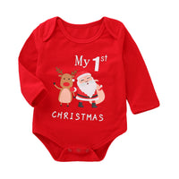 Christmas children's long sleeve jumpsuit