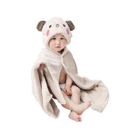 Absorbent Soft Hooded Children's Bath Towel, Bathrobe, Sand Blanket, Cloak,Quilt Blanket