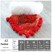 Pet Christmas Holiday Dress Up Dog Cat Scarf Butterfly Bow Tie