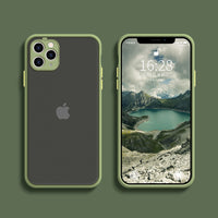 Skin feel fine hole phone case