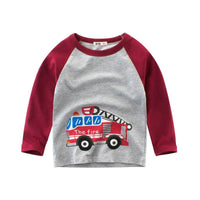 Baby cotton long sleeve bottoming shirt