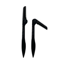 Foldable eyebrow shaver