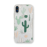 Cactus transparent phone case