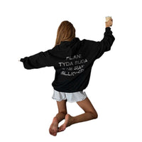 Women's Hooded Street-style Loose-fit Hoodie Jacket