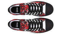 Fashion Printed Couple High Top Canvas Shoes