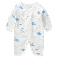 Newborn One-Piece Garment Spring Cotton-Padded Clothes Class A Clothing Bag Fart Suit