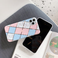 Creative stitching diamond phone case