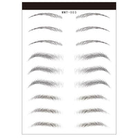 Waterproof 6D Eyebrow Tattoo Semi-Permanent Embroidery Natural Long Lasting Fake Eyebrow