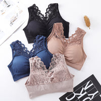 Gathered bra without steel ring
