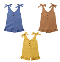 Pleated Sunsuit Jumpsuit Jumpsuit