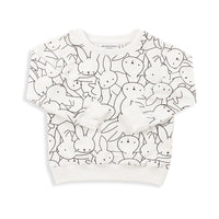 Children's cotton rabbit printing
