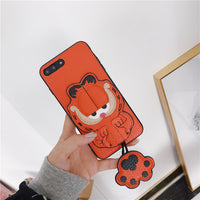 Cartoon Creative Leather Mobile Phone Case