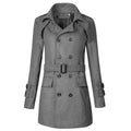 Autumn And Winter Foreign Trade New Men's Woolen Trench Coat