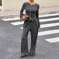 Retro Sassy Striped Slim-Fit Cardigan Set