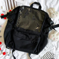 Japanese school backpack female student canvas bag