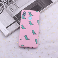 Painted dinosaur phone case