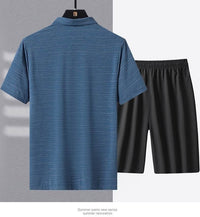 Loose Casual Short-sleeved Shorts Two-piece Set