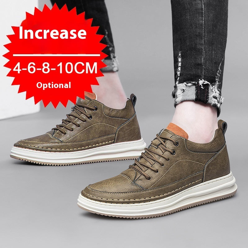 Invisible Height-increasing Shoes Men's Casual Sports Shoes