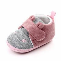 Newborn cotton baby shoes with soft soles
