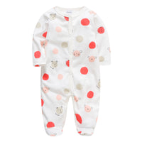 Spring and Autumn Thin Long Sleeve Baby One-piece