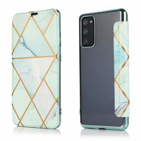 Suitable For S20 S21 S20FE NOTE20 A51A21S Marble Hot Stamping Leather Case
