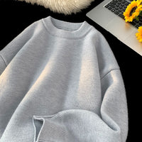 Men's Simple Solid-Color Sweaters For Autumn And Winter