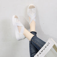 Baotou Platform Lace Women's Shoes