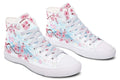 Printed Couple High-top Canvas Shoes