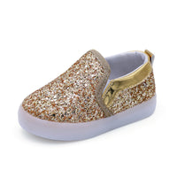 Spring New Children's Bright Sequined Shoes