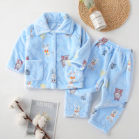 Children's flannel pajamas