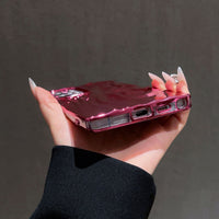 Three-dimensional Pleated Electroplating Phone Case