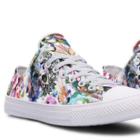 Fashion Printed Couple High Top Canvas Shoes