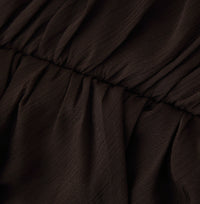 Summer Translucent Pleated Skirt