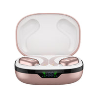 Smart Tech Noise-canceling Digital Display Charging Case Over-ear Wireless Headphones