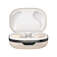 Smart Tech Noise-canceling Digital Display Charging Case Over-ear Wireless Headphones
