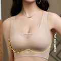Thin Breathable Traceless Underwear Gather Thin Soft Support Fixed Cup Without Steel Ring