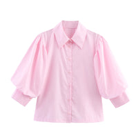 Fashion Casual Loose Women's Wear Long-sleeved Shirt
