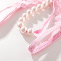 Nylon Women's Hot Pearl Massage Sexy Underwear