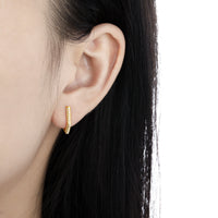 Geometric Unilateral Micro Rhinestone Earrings For Women