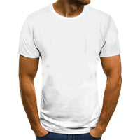 Men's Dinosaur Printed Short-sleeved T-shirt