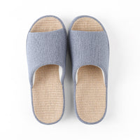 Cotton And Linen Slippers Household Four Seasons Couples Home Floor Indoor Non-Slip