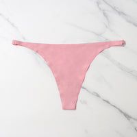 Solid Color T-back Women's Cotton Breathable