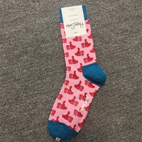 Mid-High Tube Trendy Socks Couple Cotton Sock