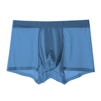 Summer Men's Ice Silk Seamless Mesh Shorts