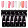 UV Polish Full Set Of Crystal Extended Glue Paper-free
