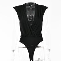 Fashion Light Mature Temperament V Neck Jumpsuit Women