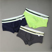 Men's Underwear Solid Color Cotton Comfortable Boxers