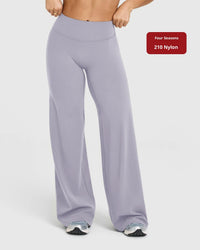 Slimming Casual Straight-leg Women's Wide Leg Sports Yoga Pants