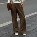 Retro Corduroy EuropeanAmerican-Style Draping Loose Casual Pants