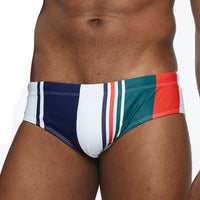 Men's briefs competition swimming trunks
